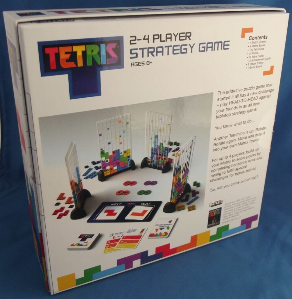 Tetris Strategy Board Game by Buffalo Games