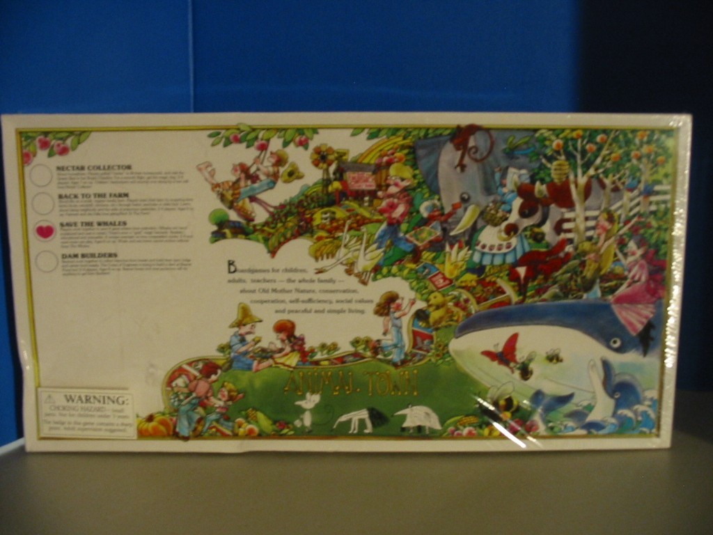 Animal Town: Save the Whales Board Game 1978 Hearth Song Inc. Vintage New Sealed