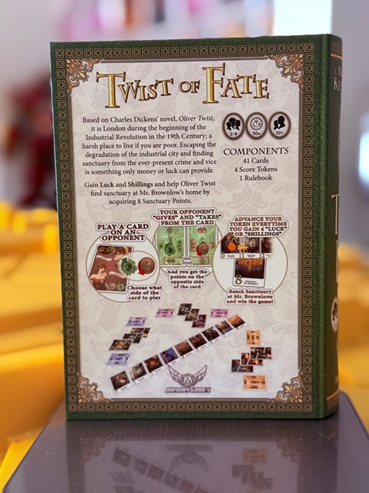 Mayday Games – Twist of Fate Microgame by Keith Rentz Board Game Card Game Used