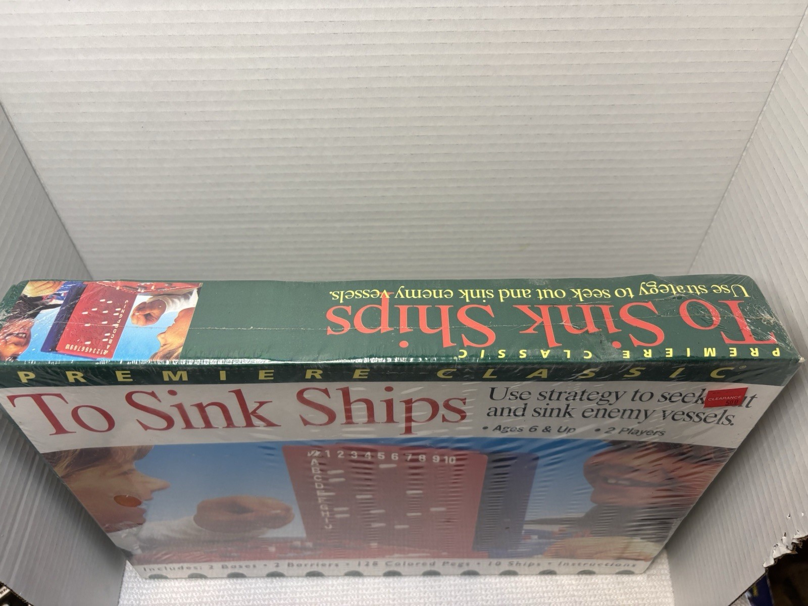 Vintage To Sink Ships Board Game Premiere Classic Factory Sealed Made in Spain