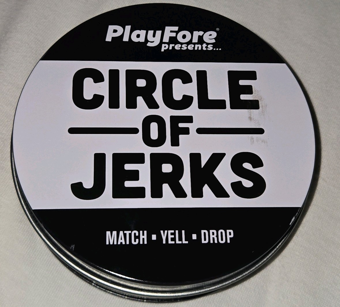 Circle of Jerks The Party Game for Inappropriate Adult (PlayFore Games) NEW