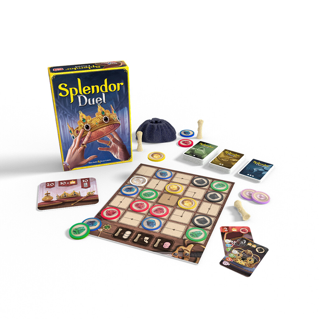 Splendor: Duel Board Game by Asmodee ASMSCSPL2P01EN
