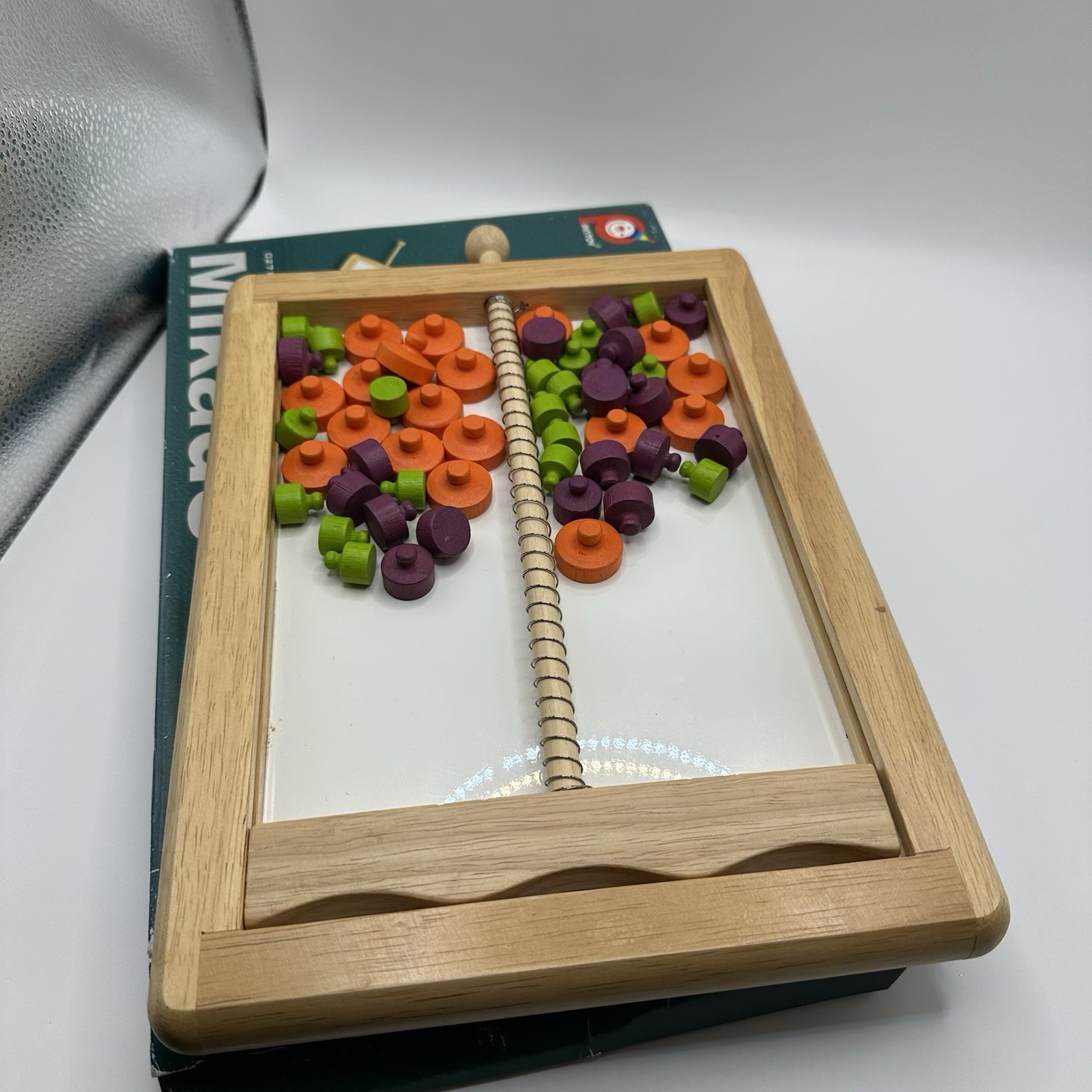 Mikado Horizontal Wooden Board Game 2004 Pintoy Skill & Steady Hand Thailand