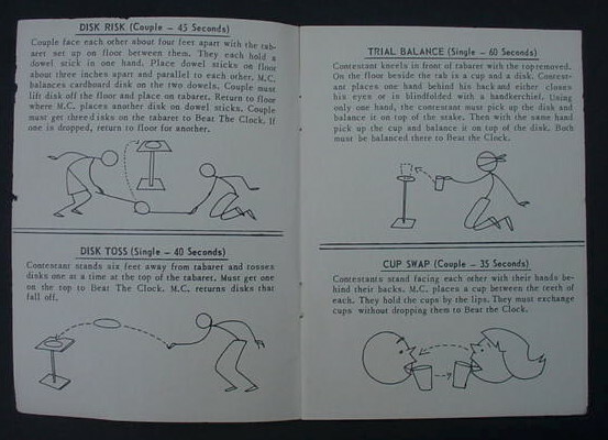 1954 How to Play Beat the Clock Game Manual Goodson Todman Lowell Toy Corp