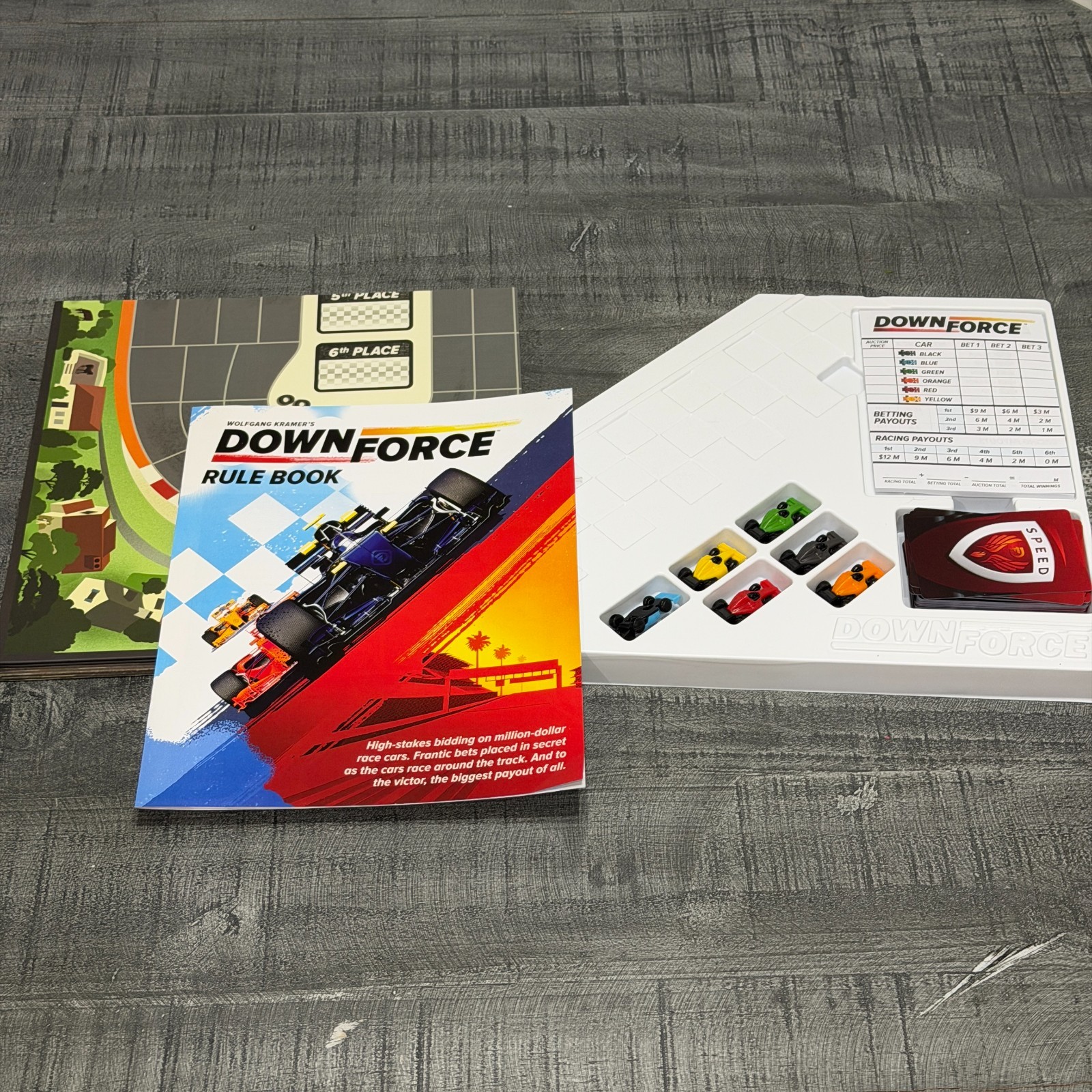 Restoration Games Wolfgang Kramer’s Downforce Board Game