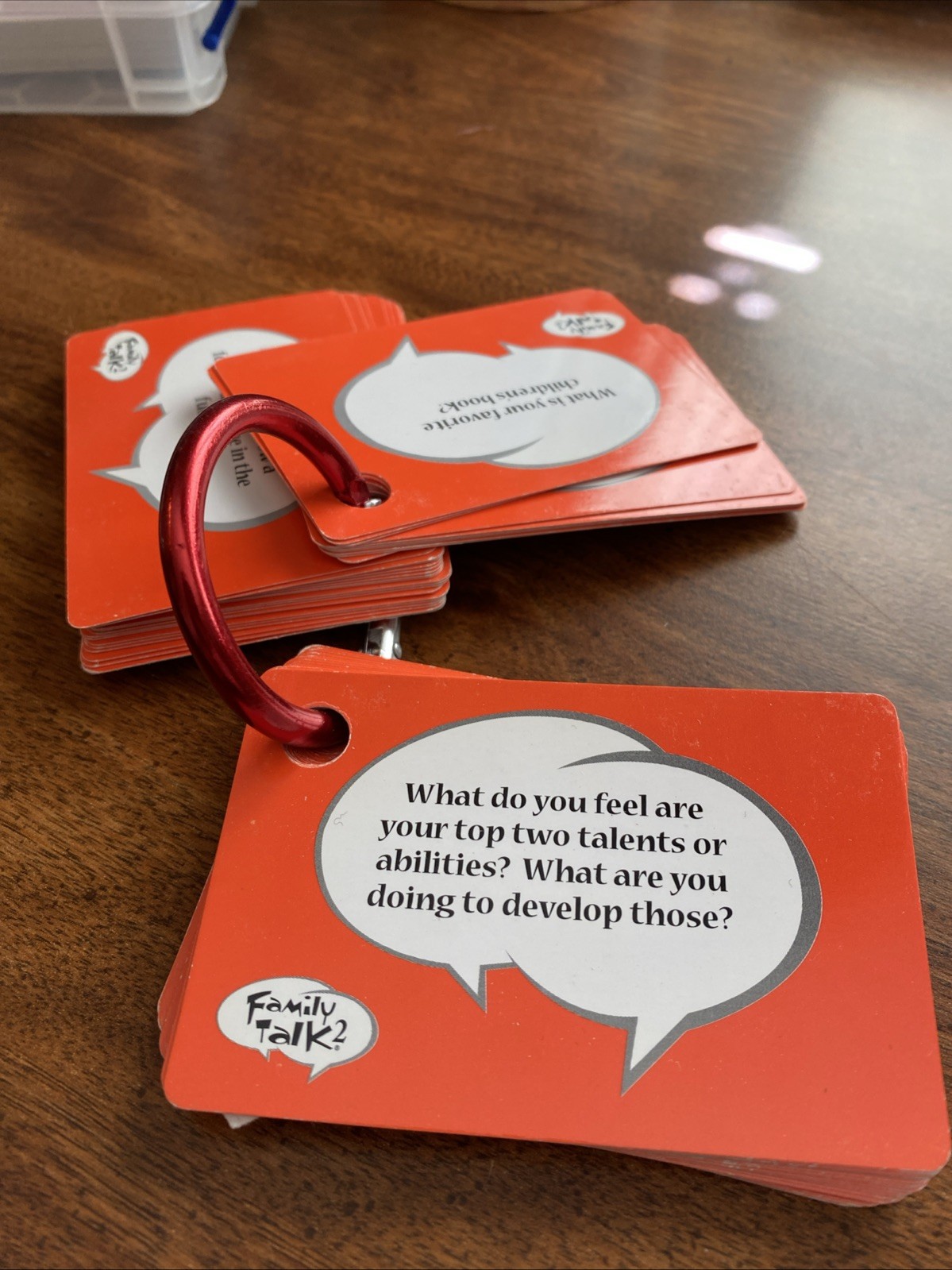 Family Talk 2 – Questions To Get The Whole Family Talking!