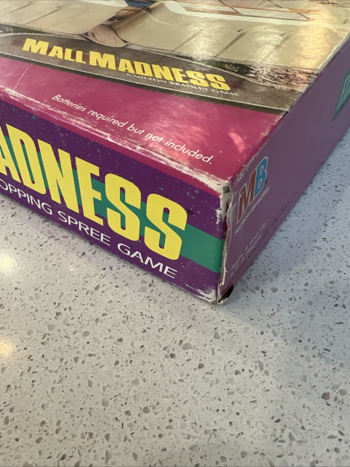 Vintage Milton Bradley 1989 Electronic Mall Madness Shopping Game Tested & Works