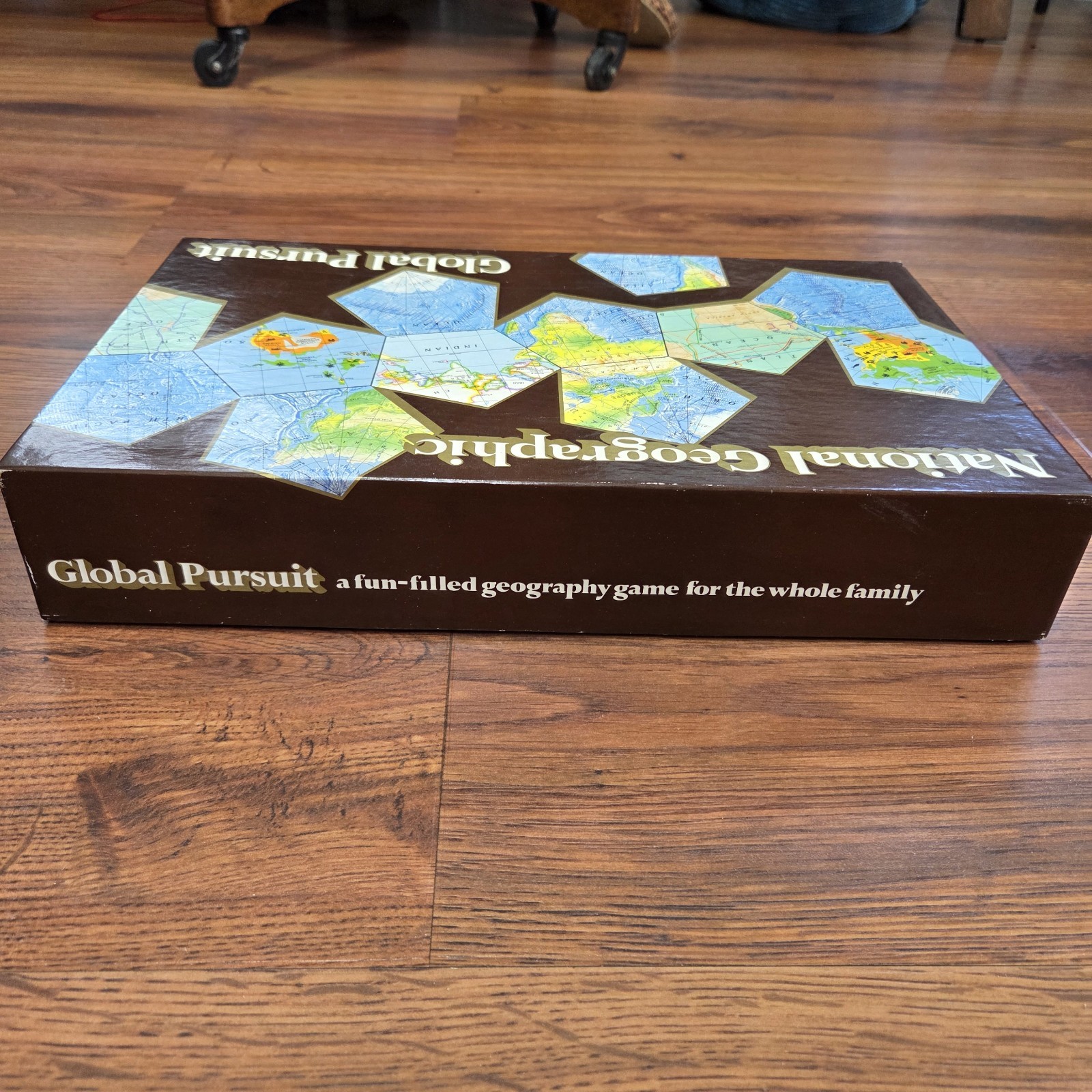 National Geographic GLOBAL PURSUIT Board Game 1987 Trivia Vintage COMPLETE