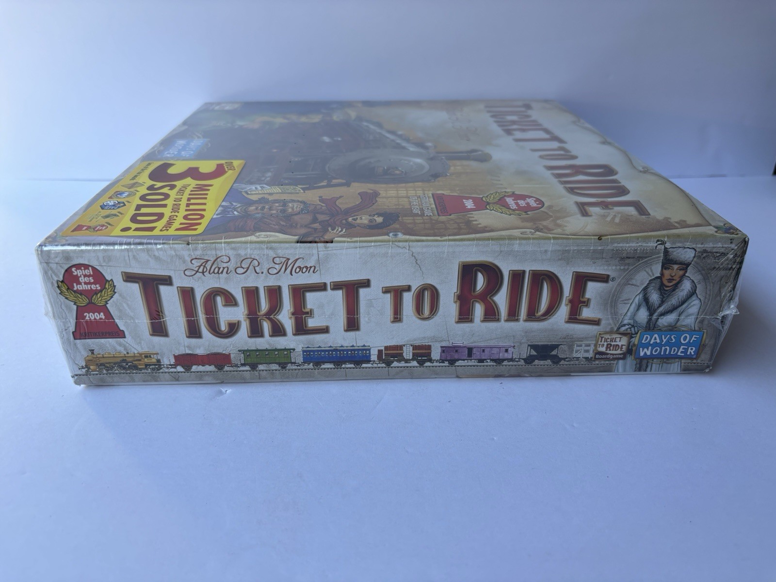 Days of Wonder Ticket To Ride by Alan R. Moon Train Adventure Board Game SEALED