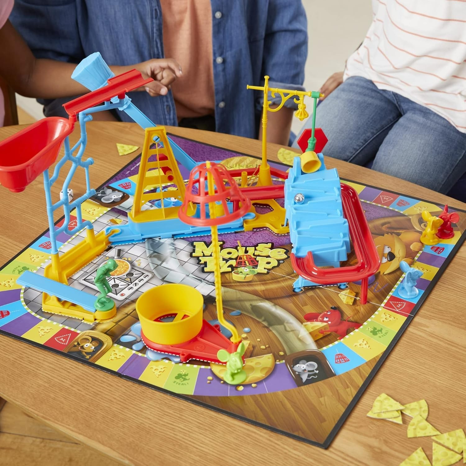 Hasbro Gaming Mouse Trap Board Game Kids 6+ Classic 2-4 Player Multicolor Easier