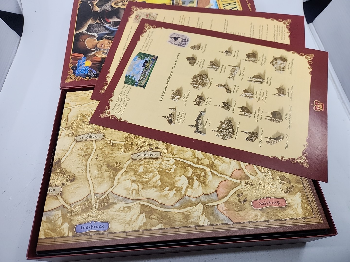 Thurn and Taxis Rio Grande Games Board Game Complete Open Box Unplayed