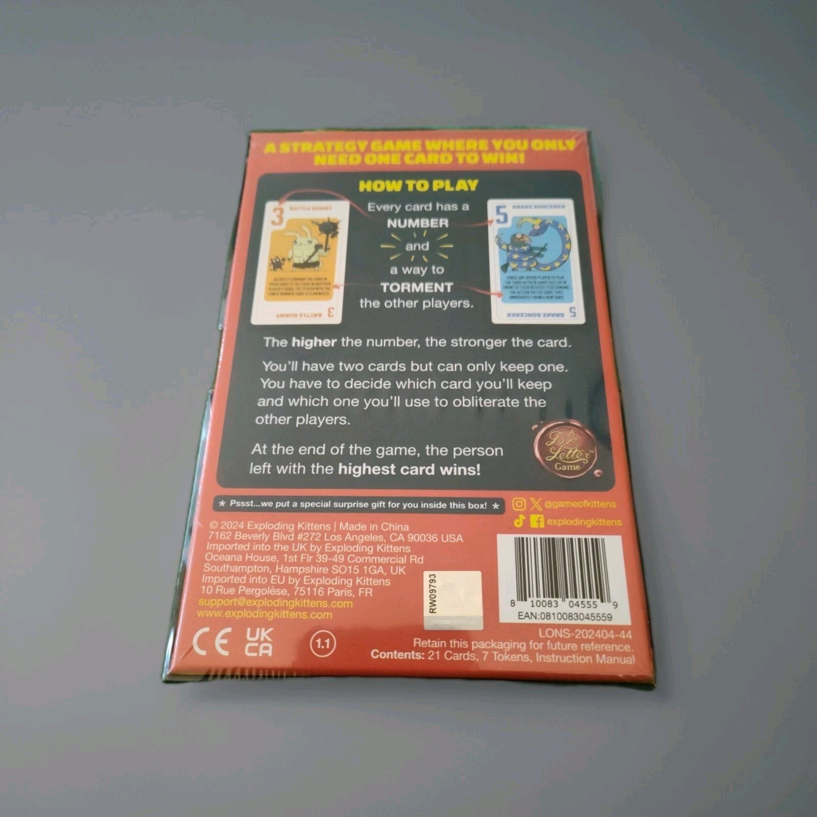 Exploding Kittens: Power Hungry Pets – Board Game Party Game