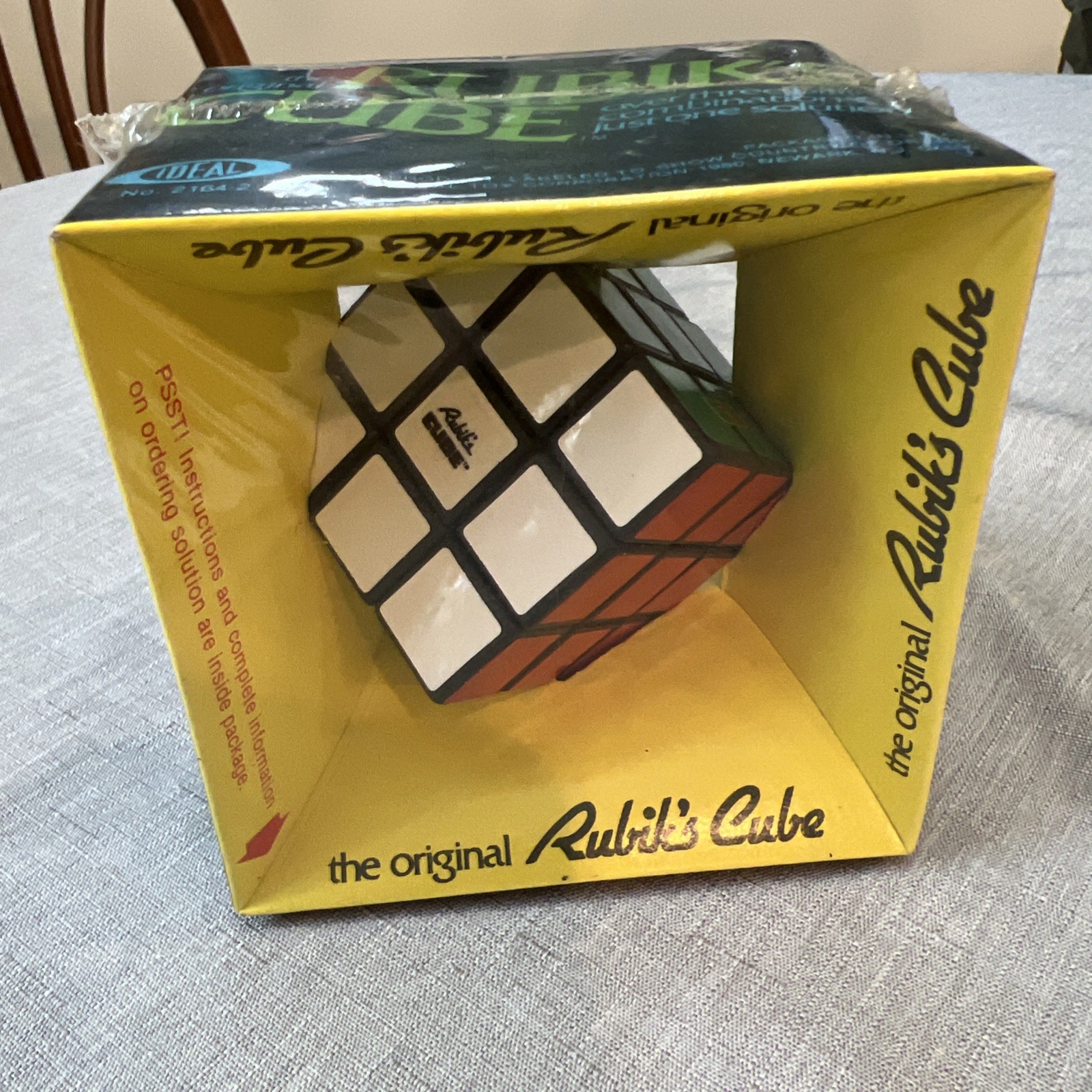 Vintage Ideal Original Rubik’s Cube in sealed Original Box ￼