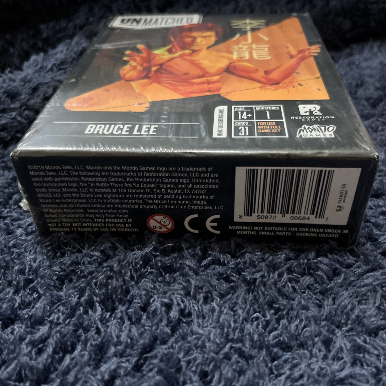 OOP Unmatched BRUCE LEE solo expansion – Complete/Open/Unplayed