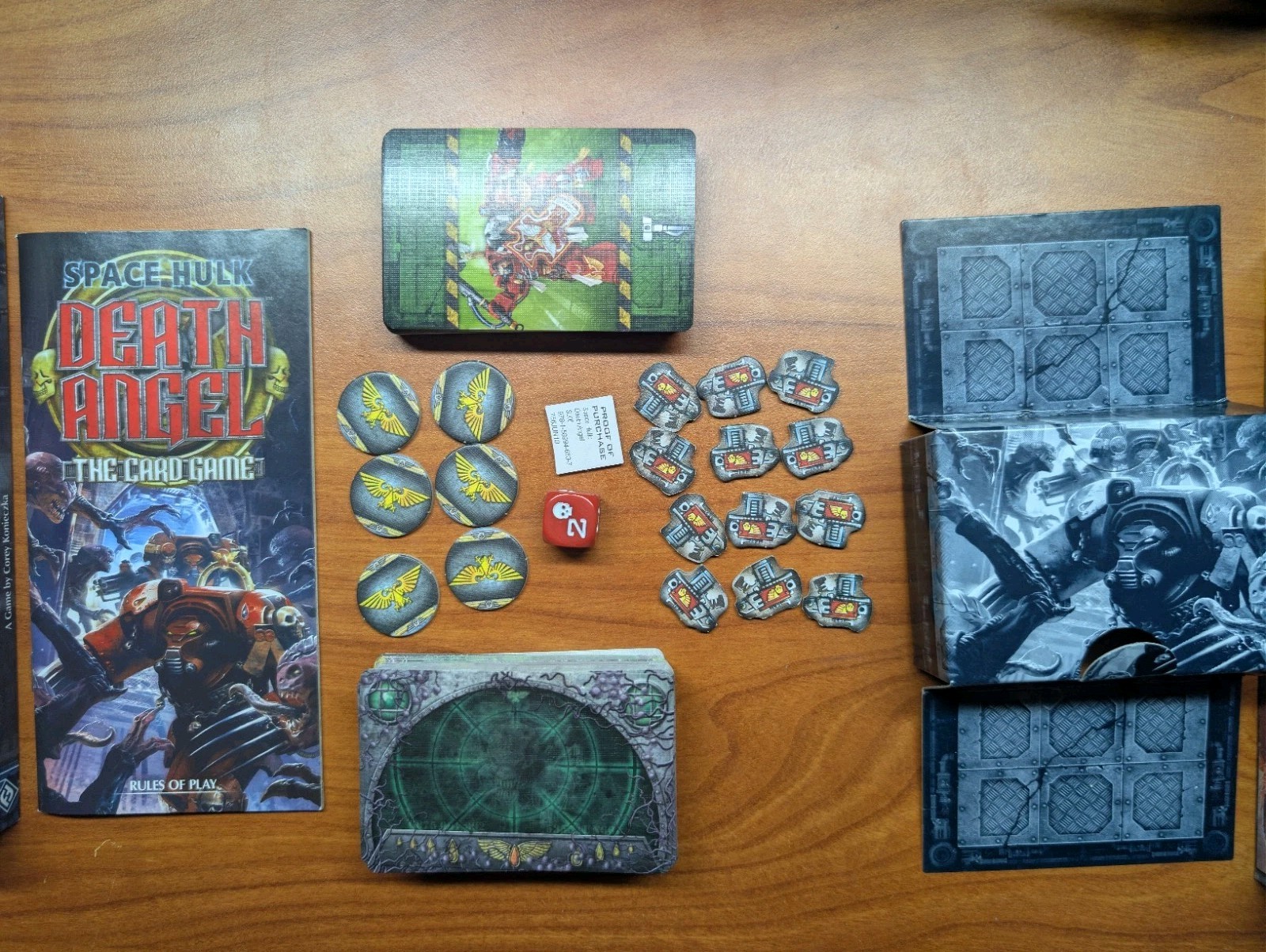 Space Hulk: Death Angel The Card Game Fantasy Flight Games 2010 – 100% Complete