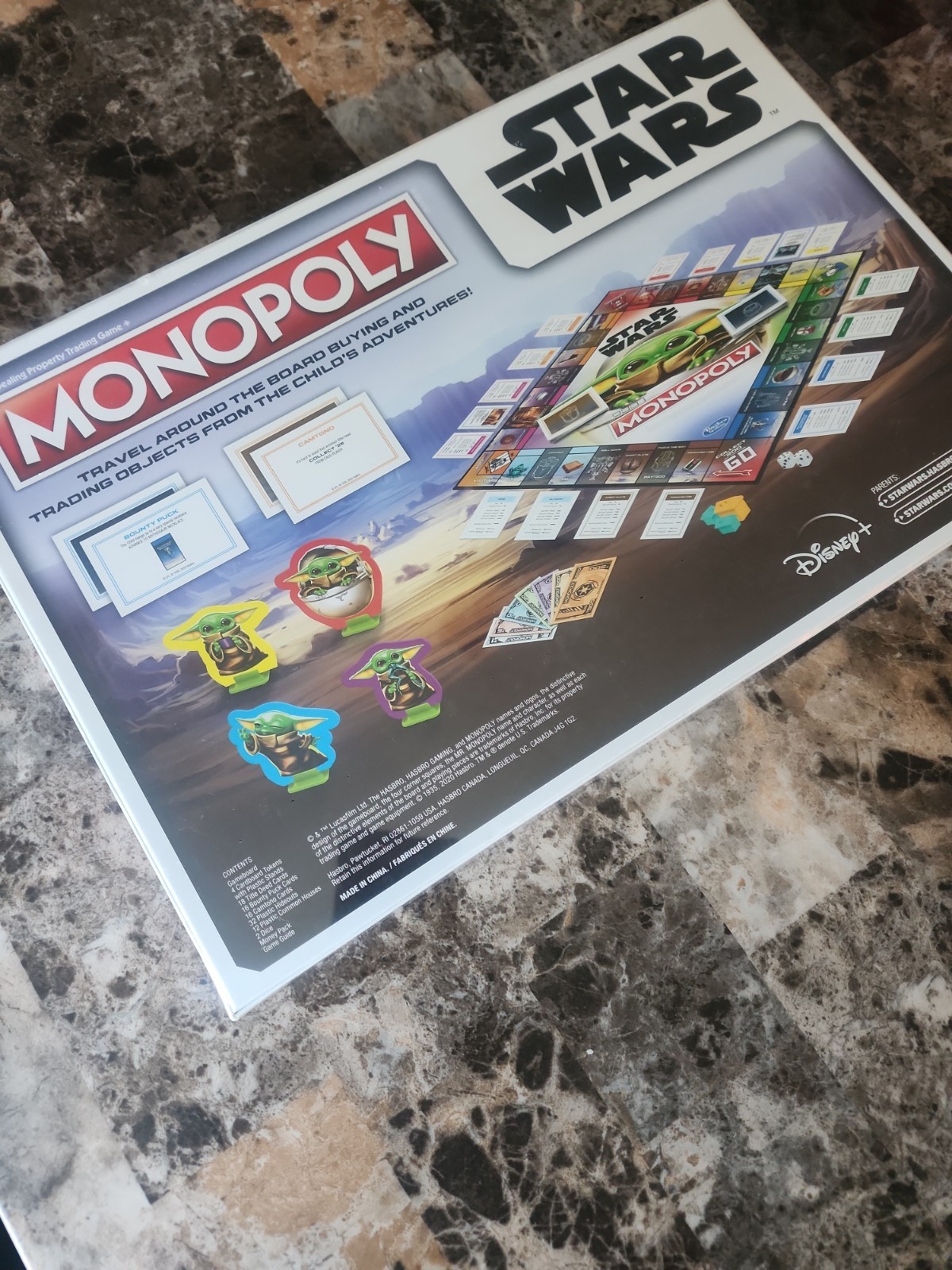 Monopoly Star Wars The Mandalorian The Child Edition Game Baby Yoda Grogu NEW