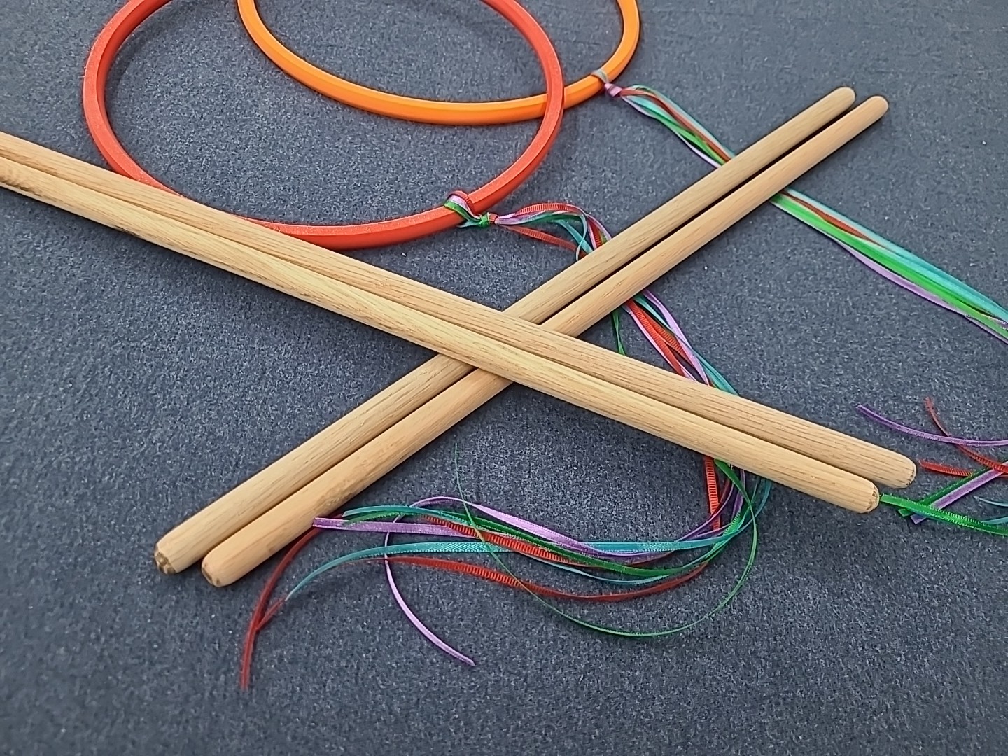 Game Of Graces – 2 Rings & 4 Sticks – Any color! – Great Multi Discount