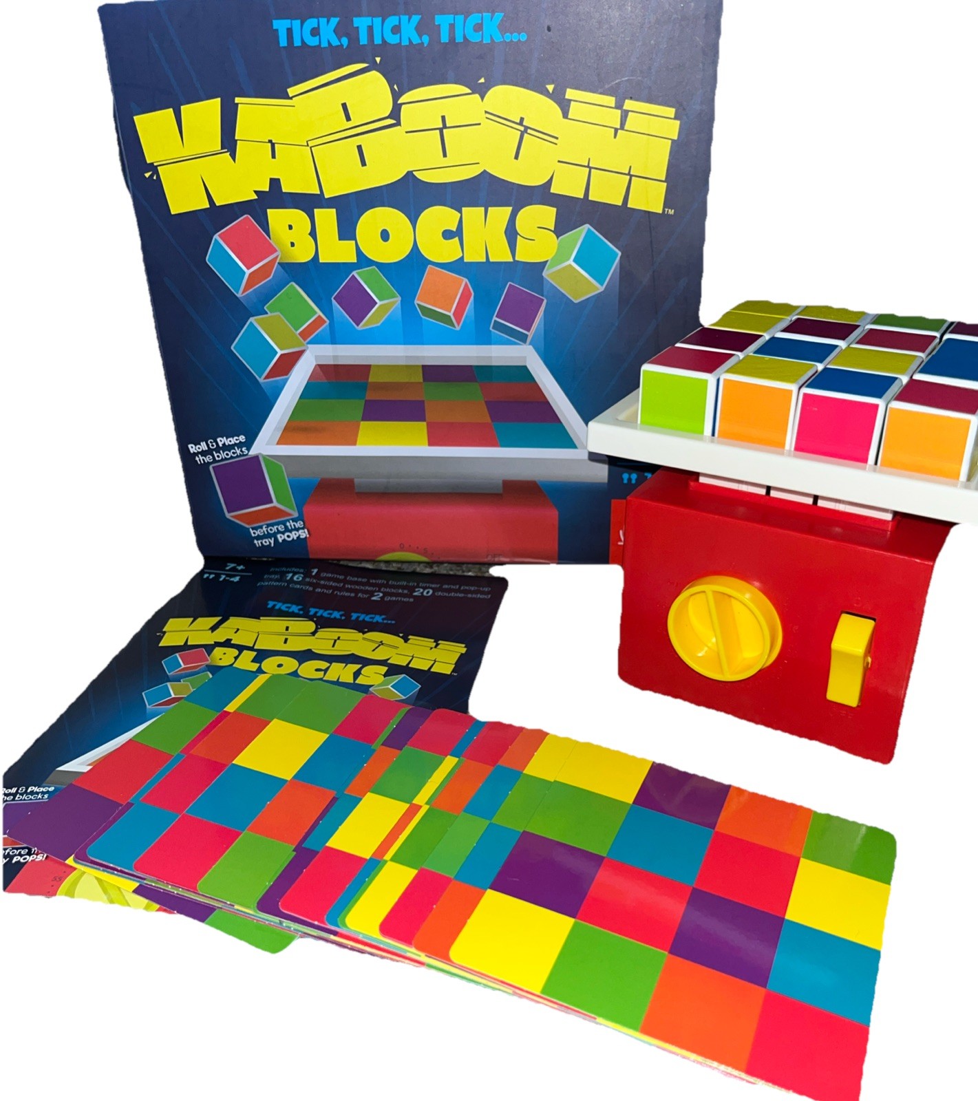 Kaboom Blocks Tick, Tick Tick Game Roll & Race To Place Blocks Before It Pops A4