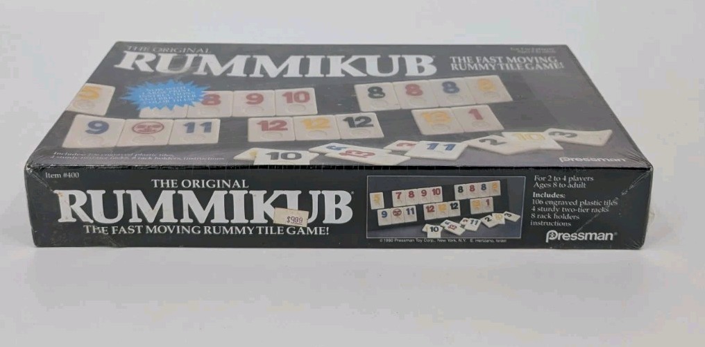 The Original Rummikub – 1990 Edition – NEW SEALED – Fast Moving Rummy Title Game