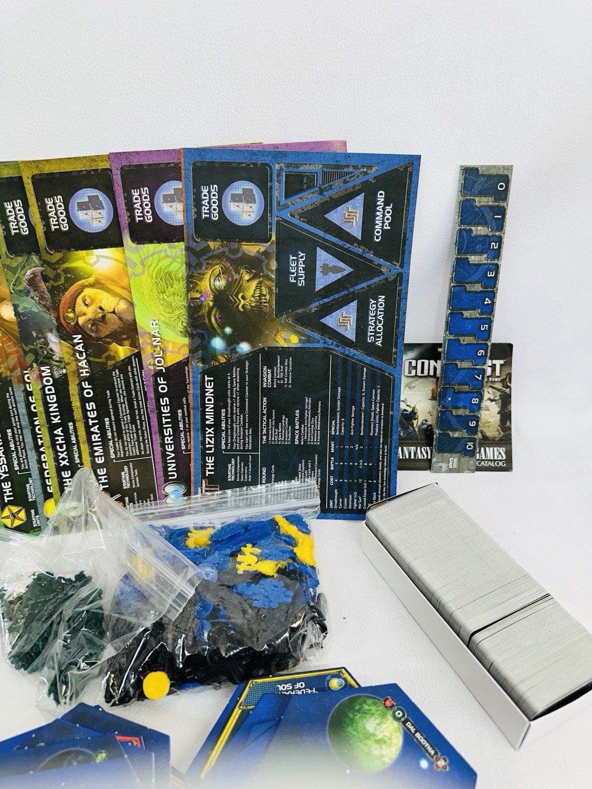 Twilight Imperium 3rd Edition 100% Complete Game Fantasy Board Game Damage Box