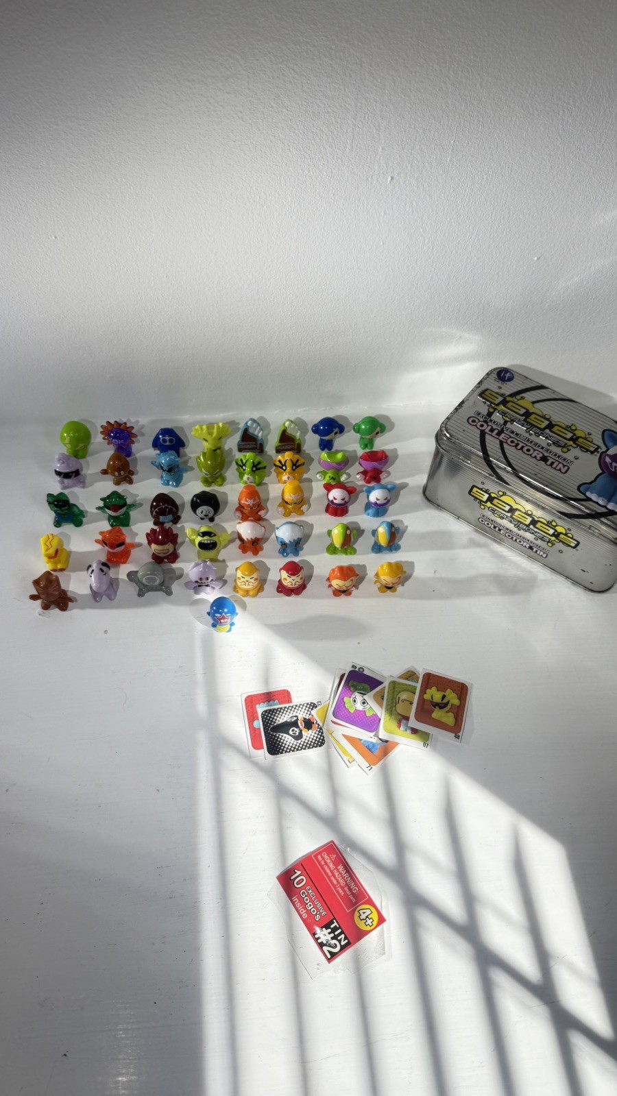 Lot of 41 Gogo’s Crazy Bones Retro Figures 2000s