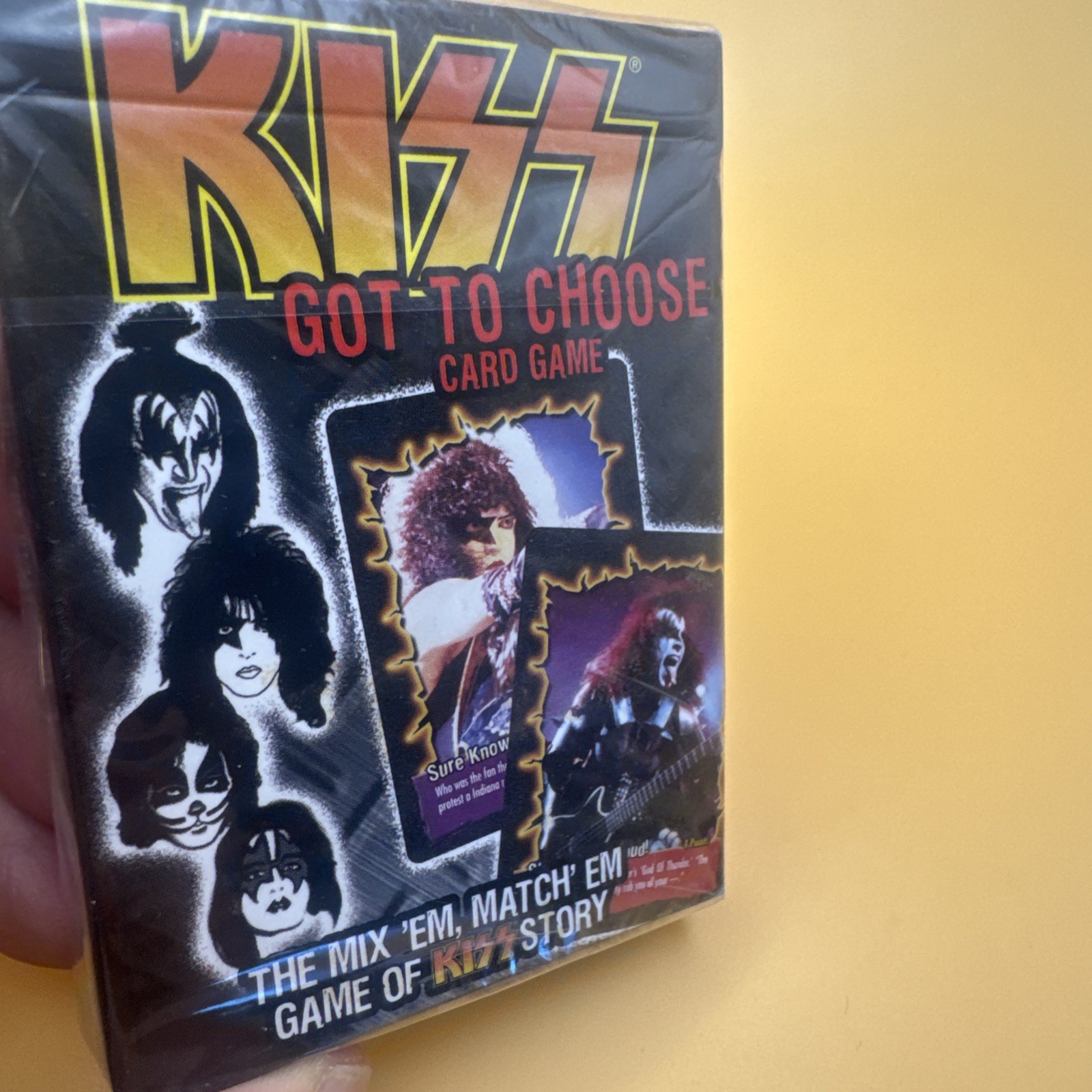 KISS Got To Choose Mix ’Em Match ’Em Card Game 2006 Sealed Rare Collectible