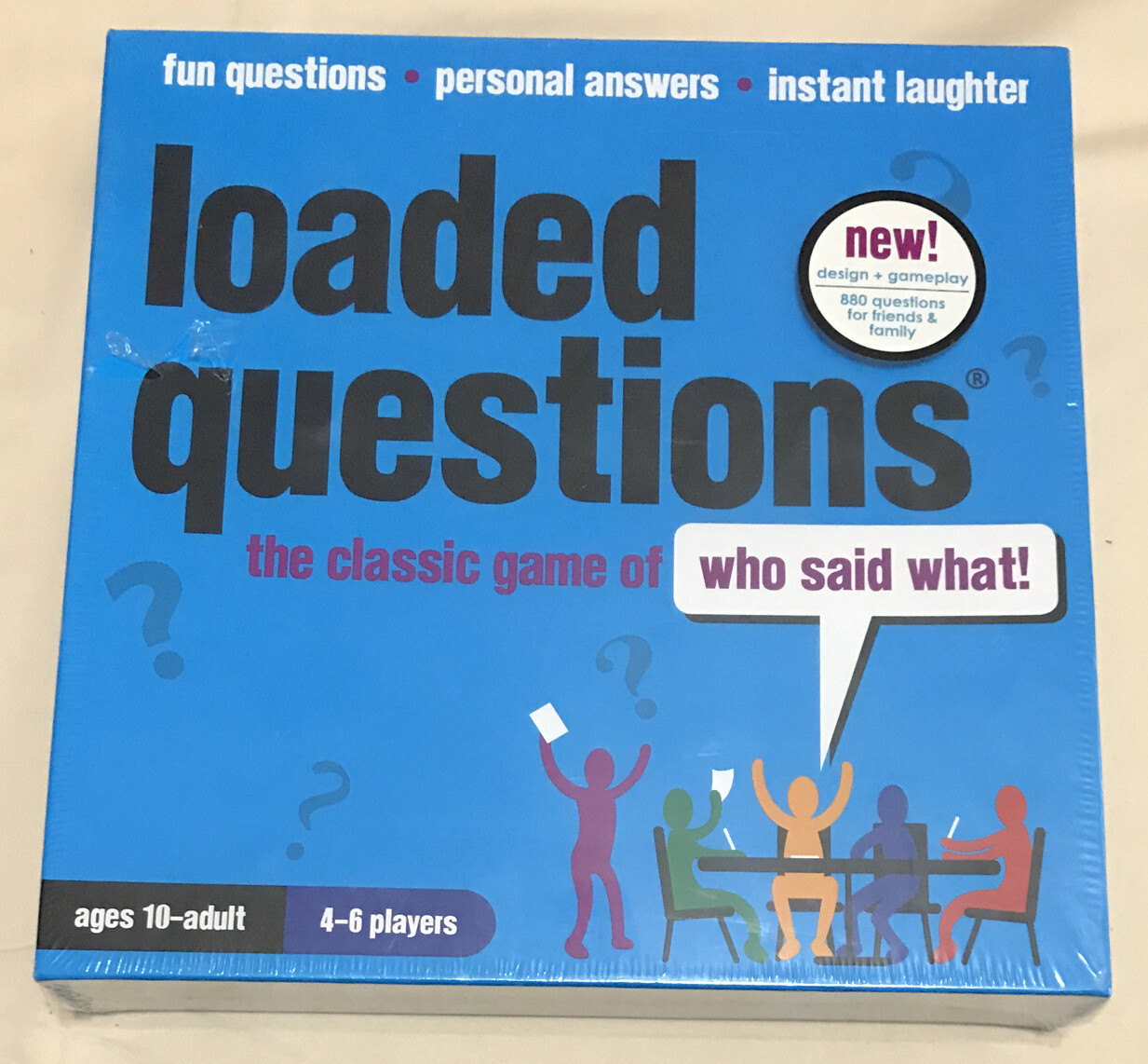 Loaded Questions Classic Family & Party Board Game Trivia 4-6 players New Sealed