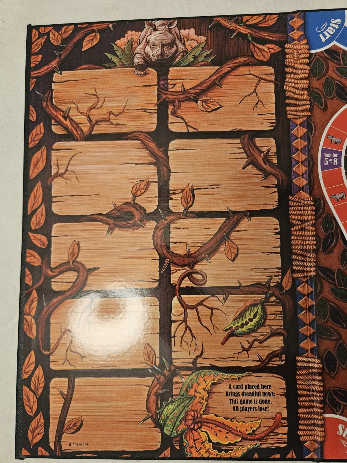 Cardinal Jumanji Board Game Complete Set 2017