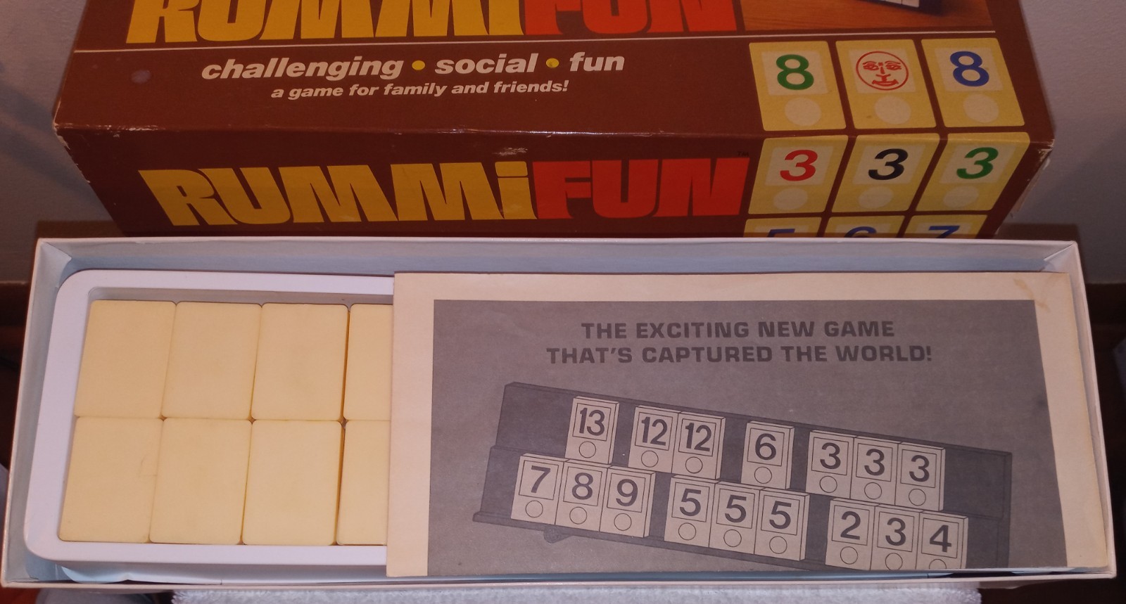 Vintage RummiFun Dan Frank & Company , Complete game
