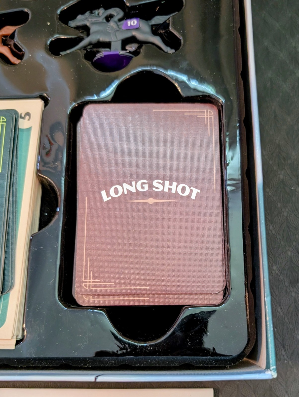 Long Shot The Horse Racing Board Game (2009) by Z-Man 3-8 Players 60 Minutes