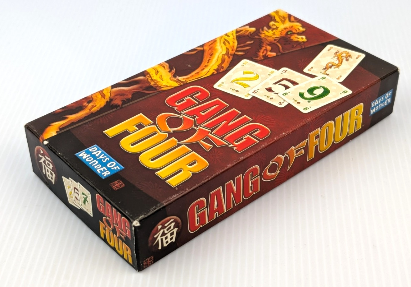 Gang of Four Card Game – Days of Wonder (2005) 100% COMPLETE