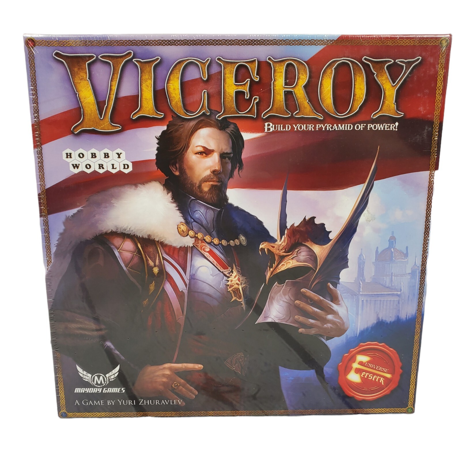 2015 Viceroy Build Your Pyramid Of Power Board Game By Mayday Games