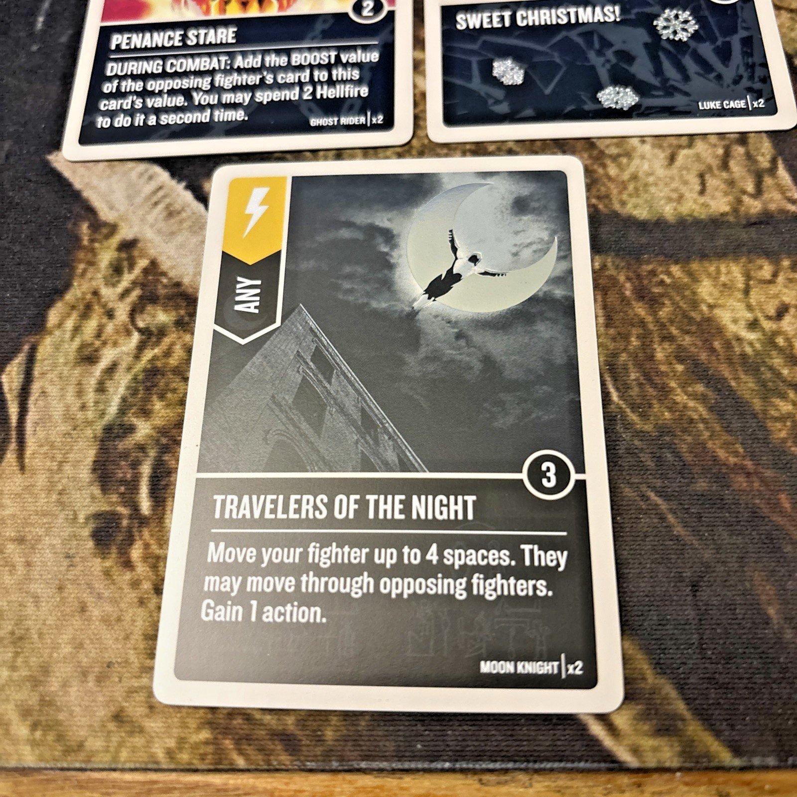 Unmatched Redemption Row Dice Tower 2025 Foil Promo Cards