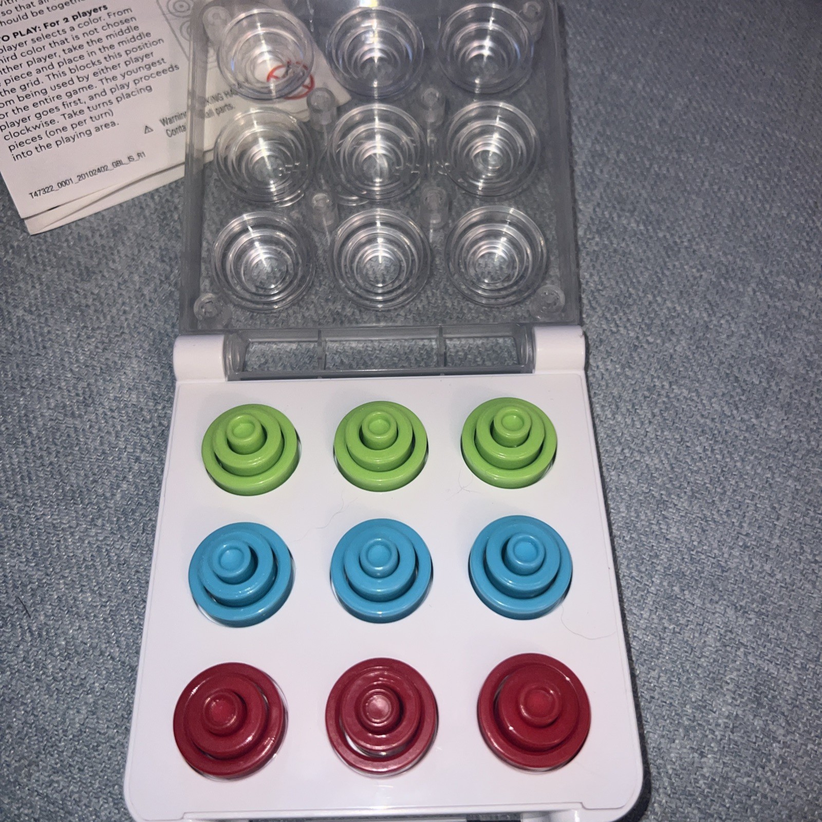 GOtrio Otrio On the Go! Puzzle Game MARBLES BRAIN WORKSHOP Go Trio Travel