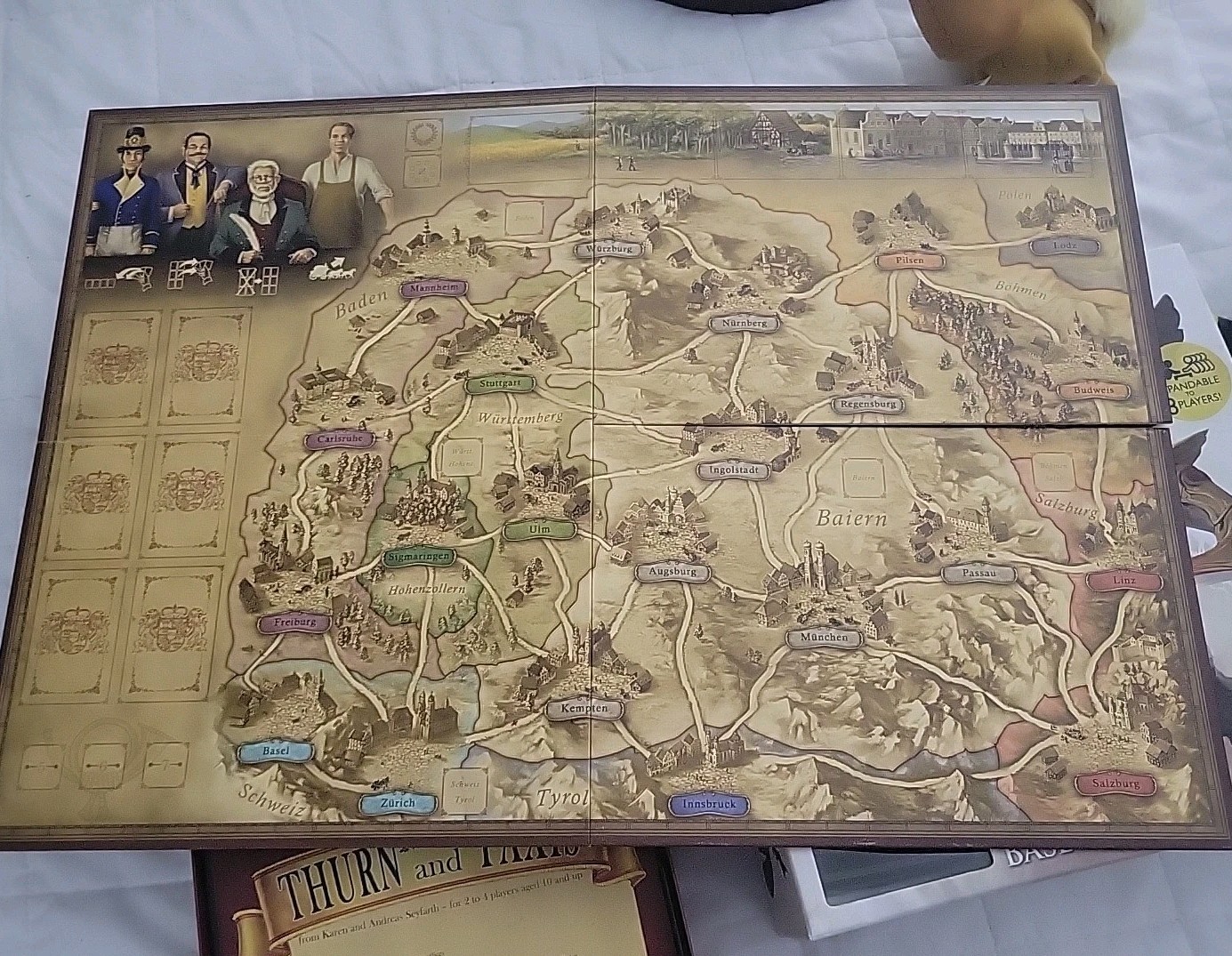 Rio Grande – Thurn and Taxis – Run the Kaisers Postal Service Game 100% COMPLETE