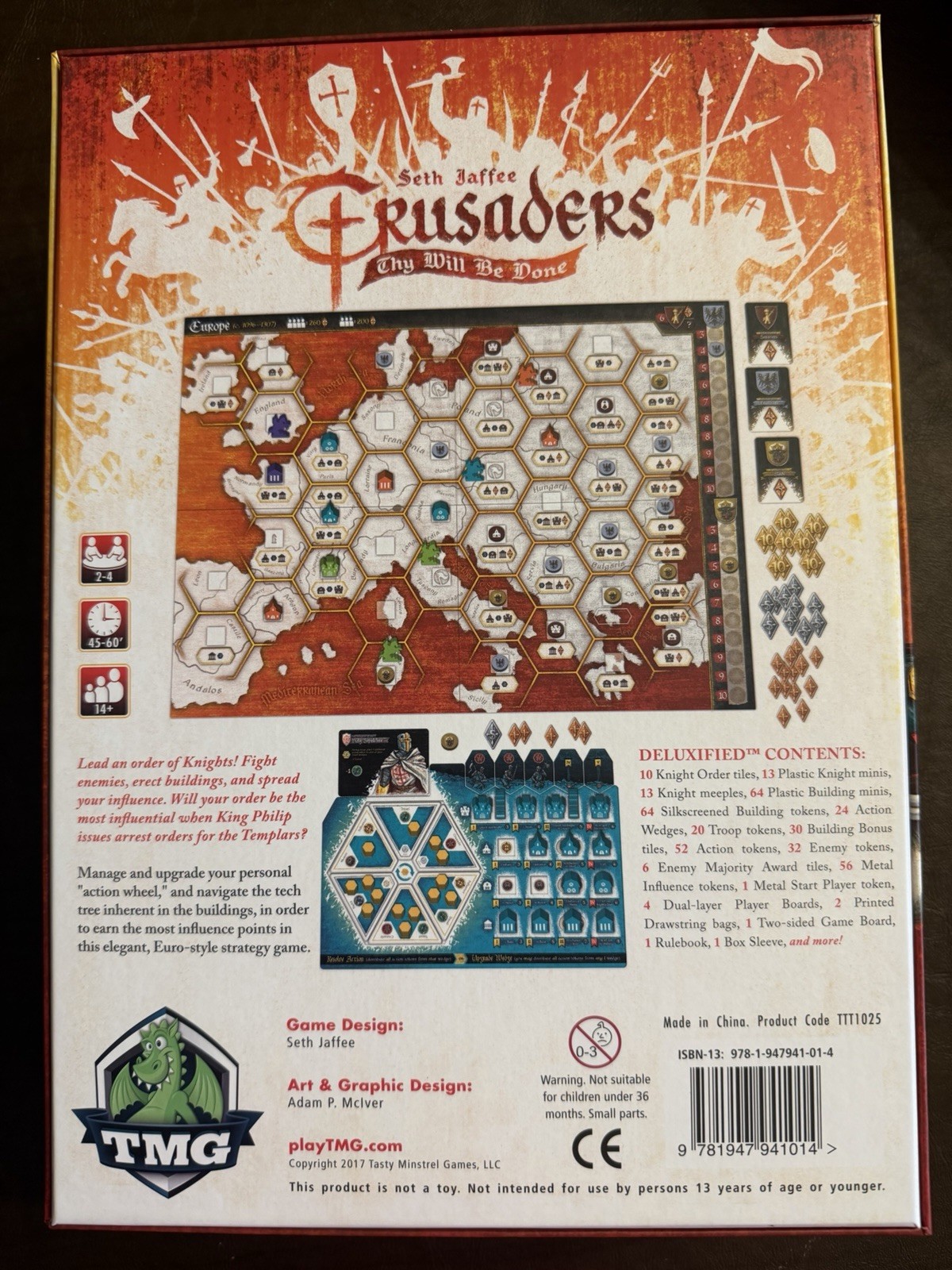 TMG Crusaders Thy Will Be Done (English Deluxified First Edition) NM