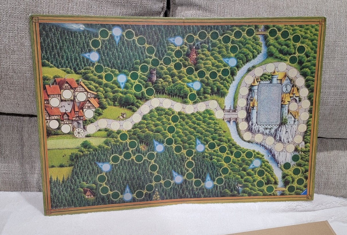 GAME BOARD Part Enchanted Forest Board Game REPLACEMENT 1982 Ravensburger