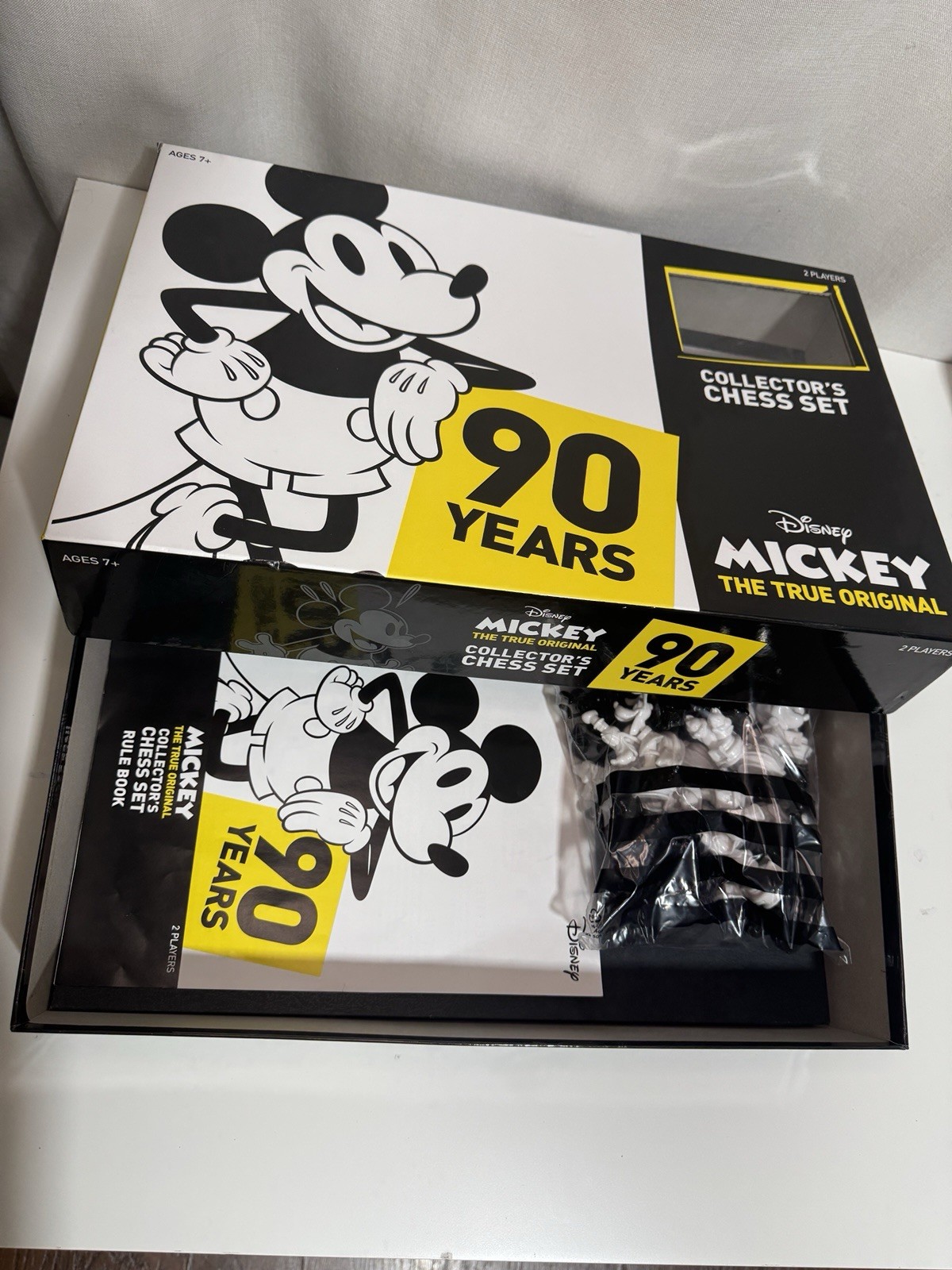 Disney Mickey: The True Original Collector’s Chess Set Ages 7+ Pre-owned