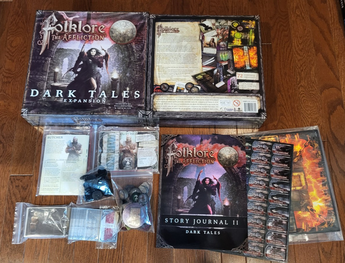 Folklore The Affliction Dark Tales Expansion (2nd Ed) – Greenbrier Games – Bonus