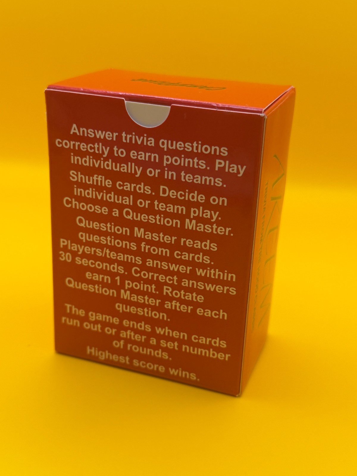 Card Plug Akeem from Queens to Zamunda Trivia Card Game 100 Challenging Question