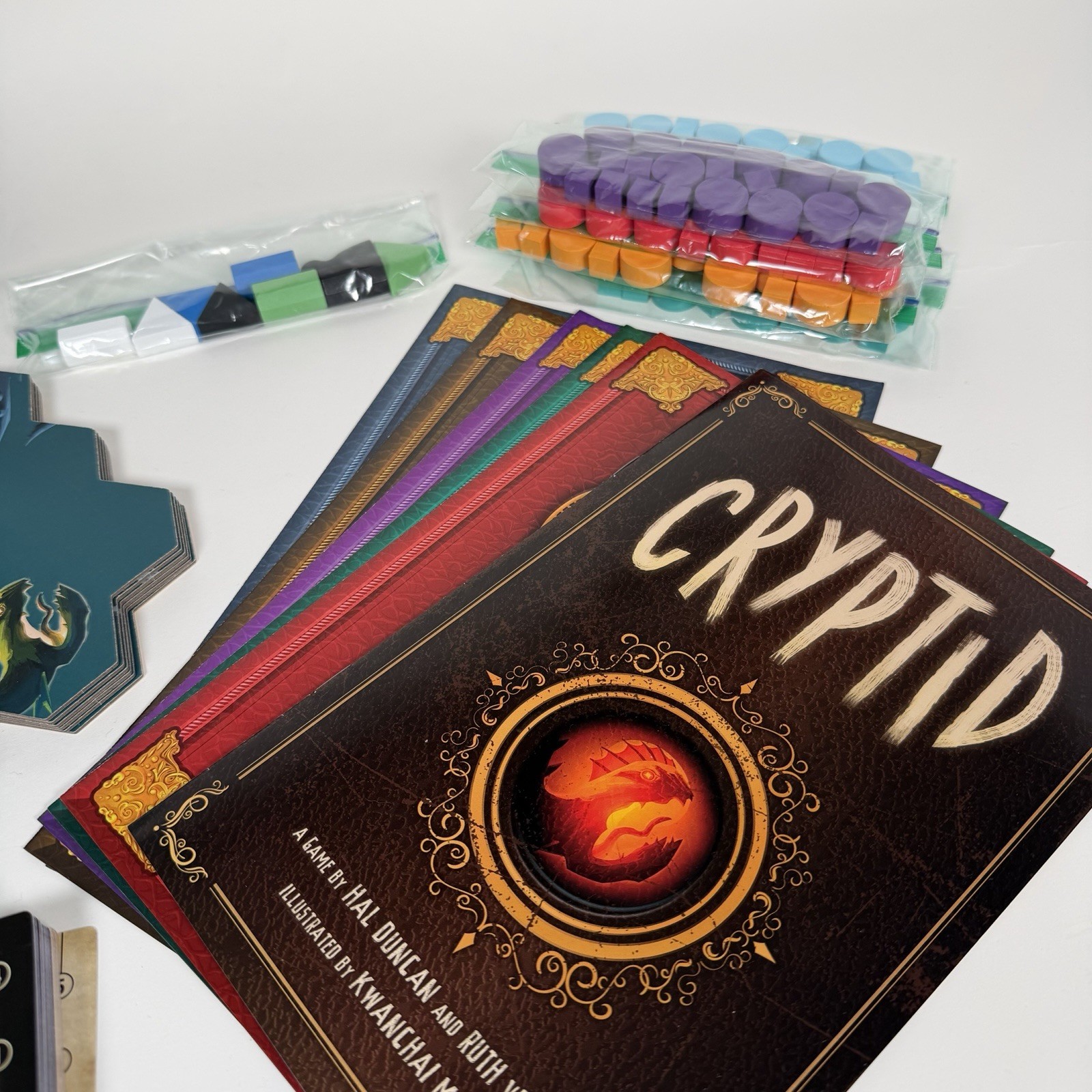Cryptid Board Game Excellent Condition 100% Complete Osprey Games, 2018
