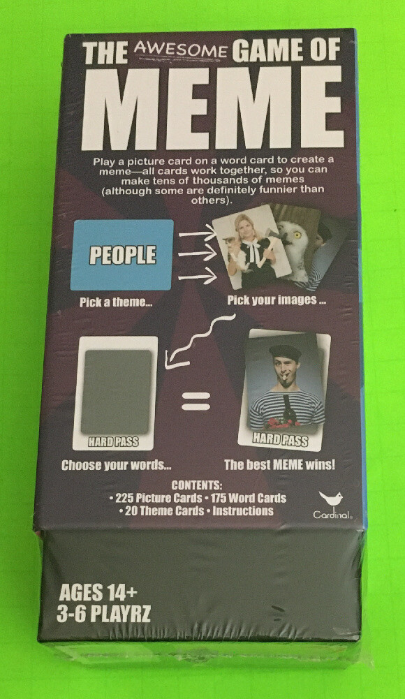 ❤️The Awesome Game of MEME CARD GAME – BRAND NEW❤️