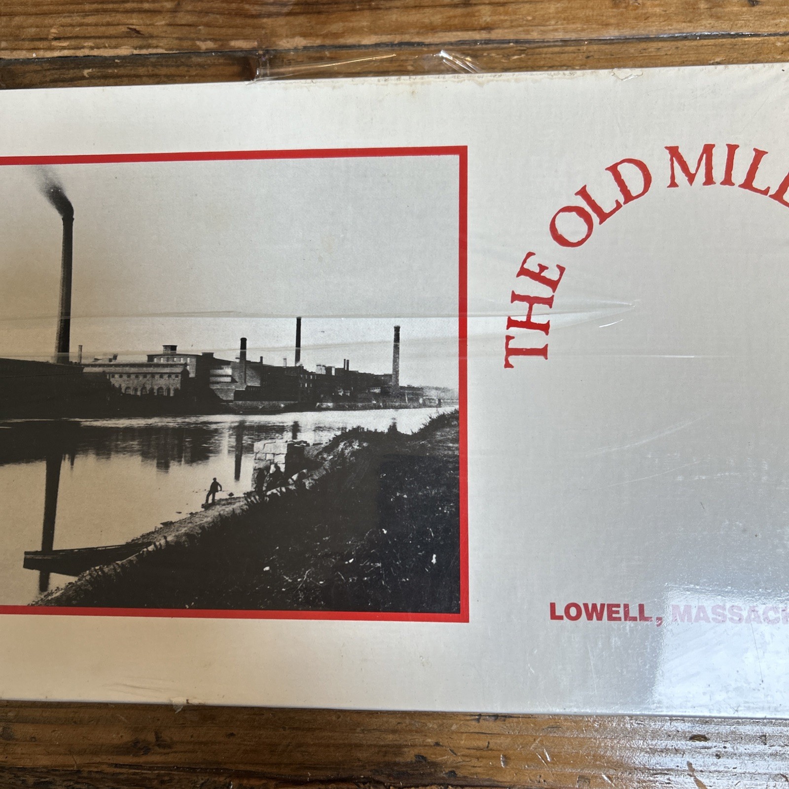 NEW SEALED! RARE! Vintage 1981 The Old Mill Town Board Game Lowell Massachusetts