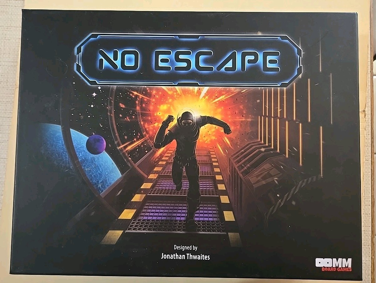 No Escape OOMM Board Game 2018- 2021 Jonathan Thwaites Pre-Owned Excellent