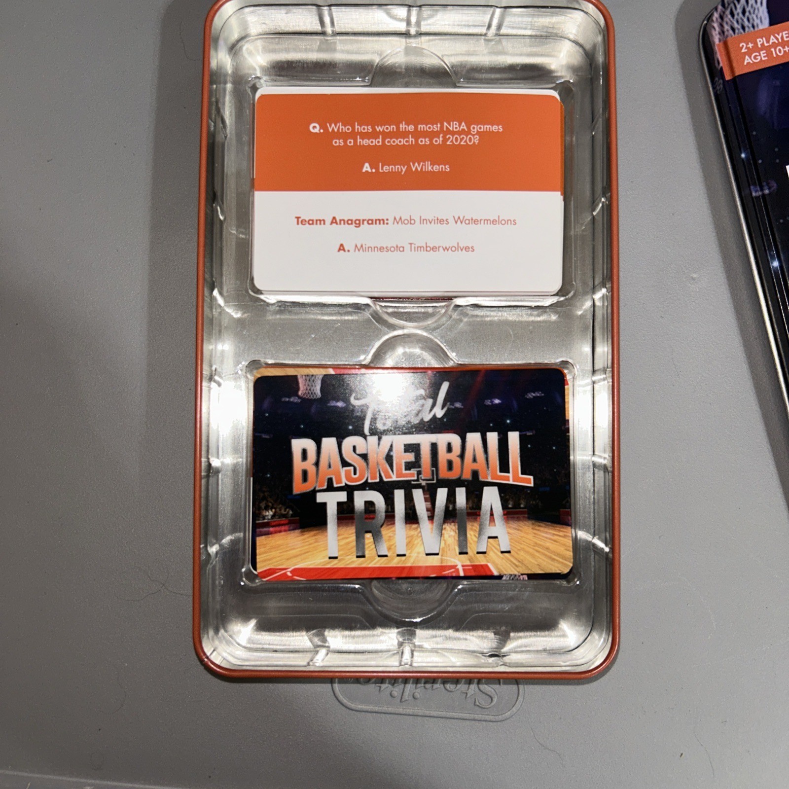 Game Total Basketball Trivia Sports Series Cards 2+ Players Age 10 And up
