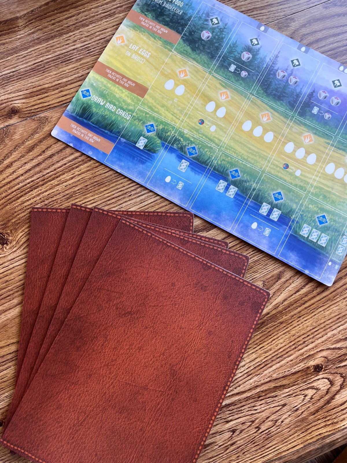 One (1) Wingspan Player Mat – Habitat Board Replacement