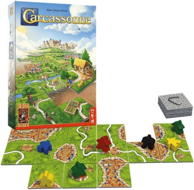 WAYS 999 Games — Carcassonne — Dutch— Packaging may vary