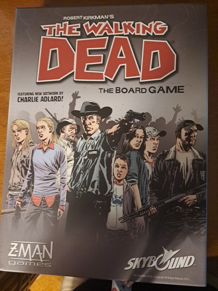 The Walking Dead Board Games (Z-Man Games) New Open Box