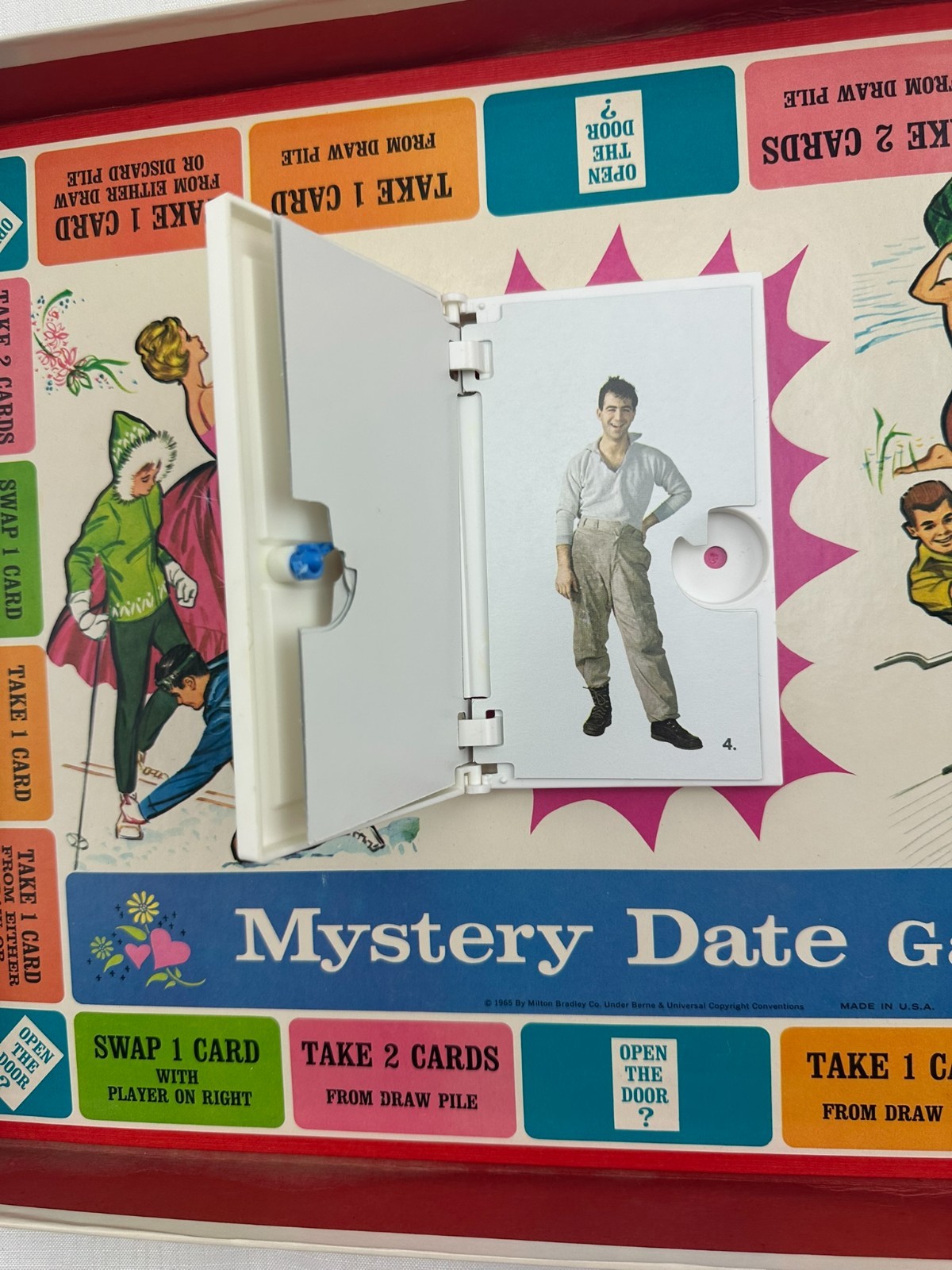 1965 Mystery Date Board Game by Milton Bradley Complete in Great Cond FREE SHIP2