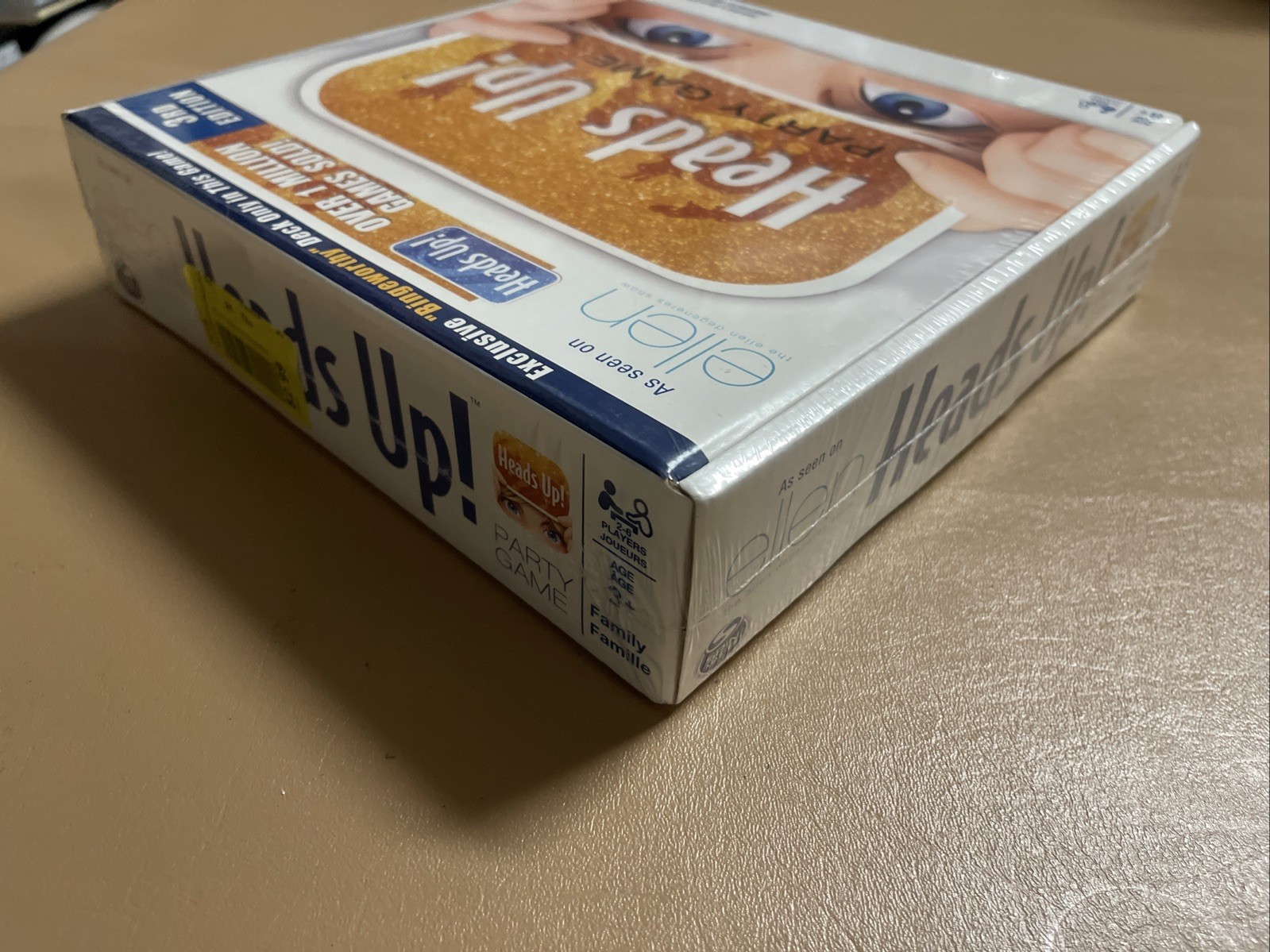 Heads Up! Party Game 3rd Edition As Seen on the Ellen Degeneres Show New Sealed